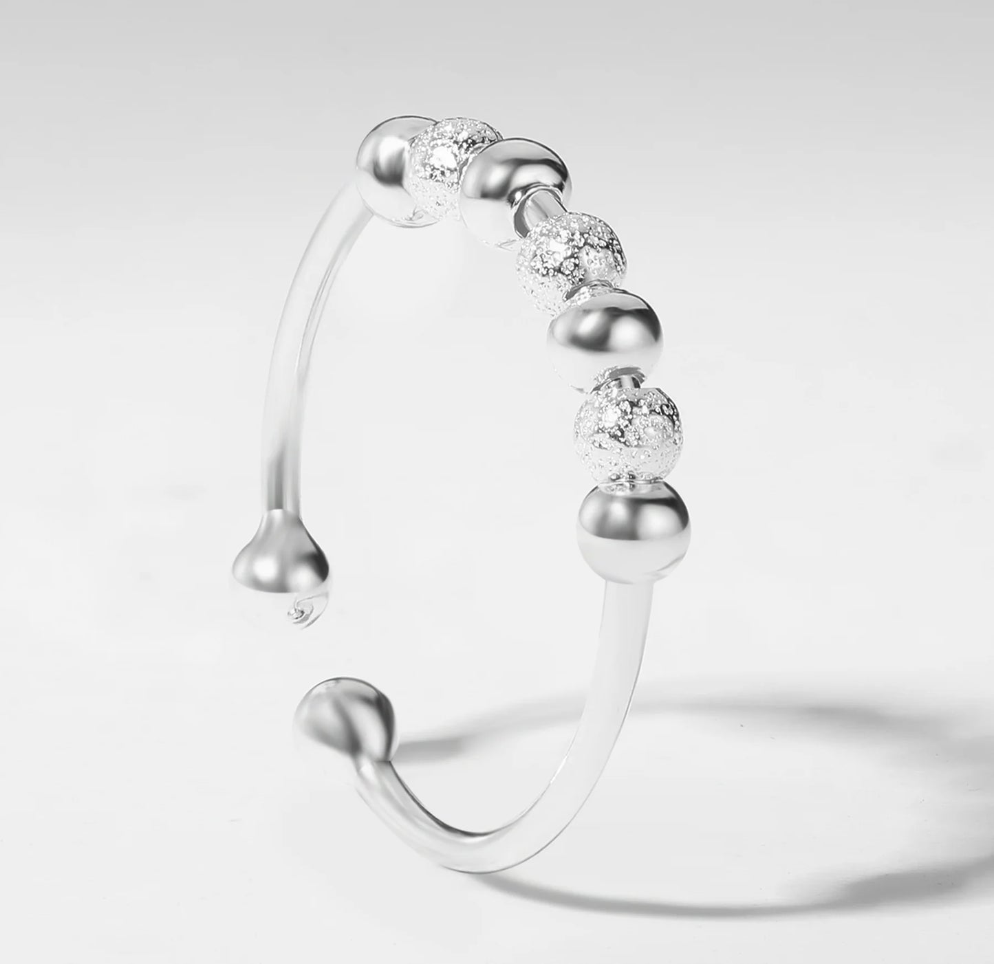 925 SILVER PEARL COMFORT RING