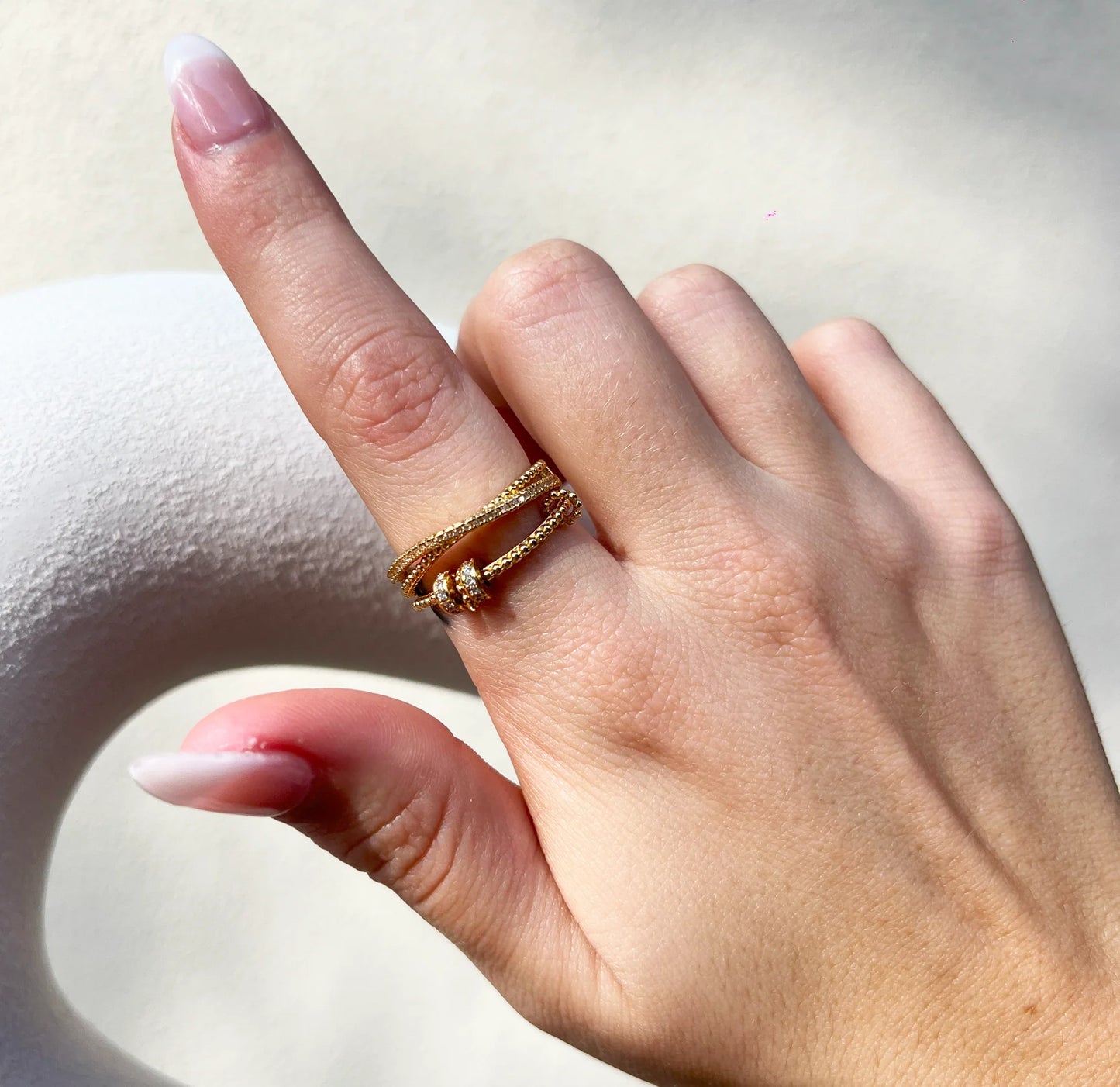 SERENITY SLIDING COMFORT RING